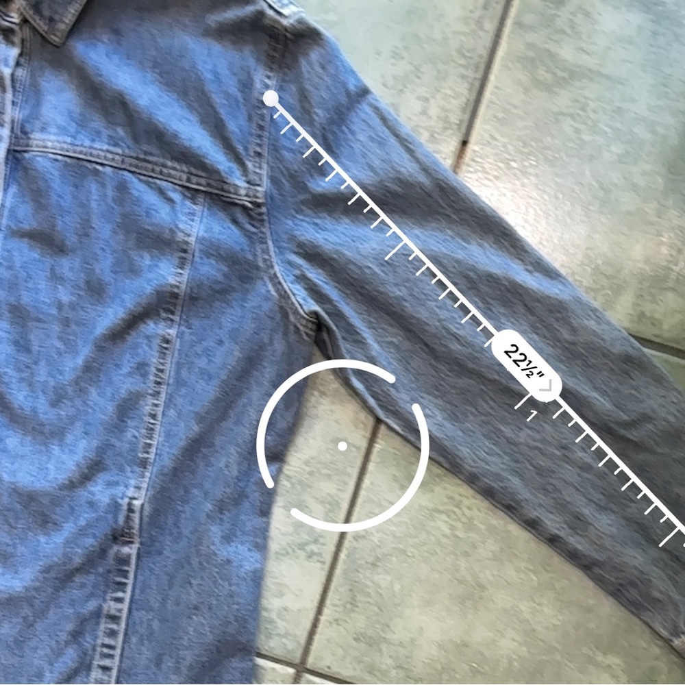 Boho Patchwork Hippie Chic Retro Jean Denim Jacke… - image 7